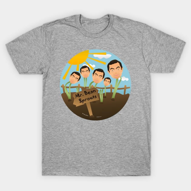 Mr. Bean Sprouts T-Shirt by FunkilyMade